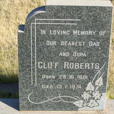 ROBERTS Cliff 1891-1974