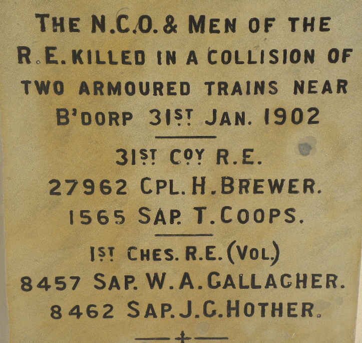 BREWER H :: COOPS T. :: GALLAGHER W.A. :: HOTHER J.C.