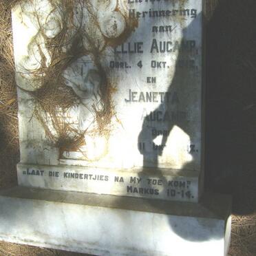 AUCAMP Ellie -1912 :: AUCAMP Jeanetta -1912