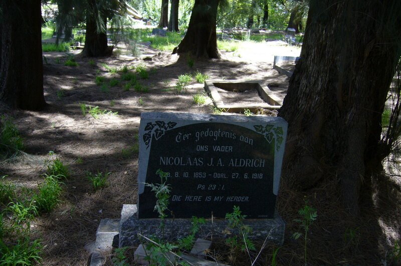 ALDRICH Nicolaas J.A. 1853-1918