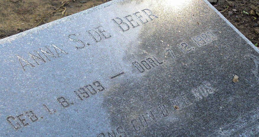 BEER Anna S., de 1903-1983