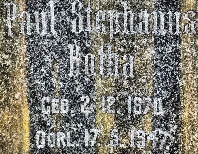 BOTHA Paul Stephanus 1870-1947