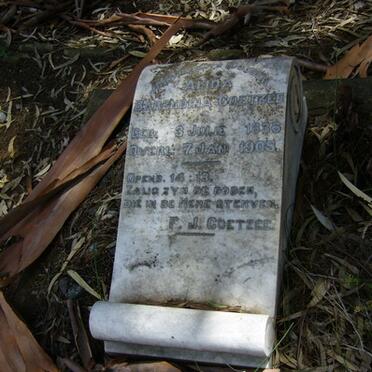 COETZEE Alida Barendina 1836-1905