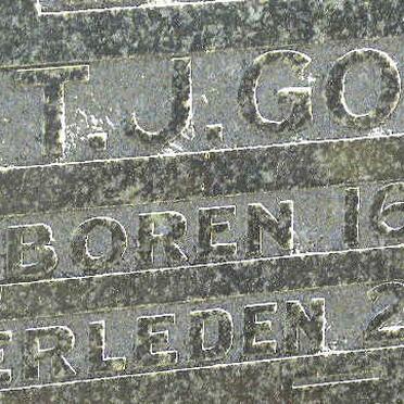 GOUWS T.J. 1879-1934