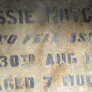 HUTCHINS Gussie 1918-1918