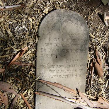 KRUGER P.C.L. 1879-1906