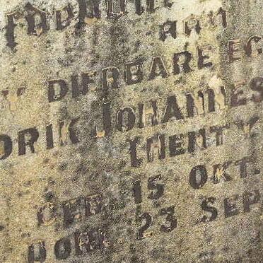 KRUGER Hendrik Johannes M. 1893-1939