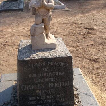 MANCE Charles Berham 1945-1951