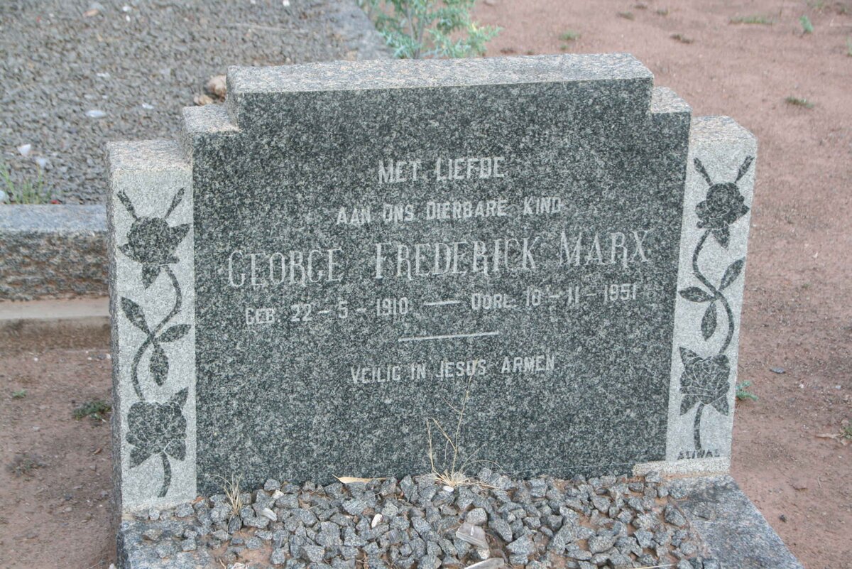 MARX George Frederick 1910-1951