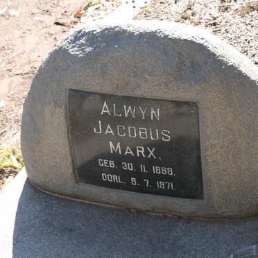 MARX Alwyn Jacobus 1898-1971
