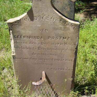 POSTMA Geertruida 1847-1866