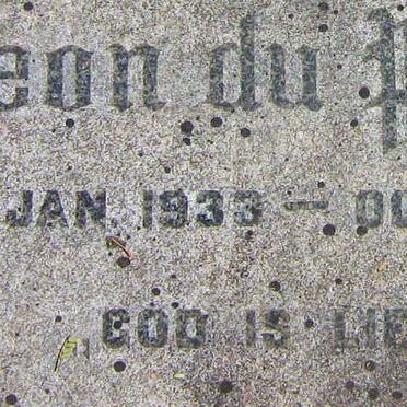 PREEZ Leon, du 1933-1947