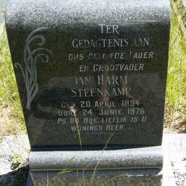 STEENKAMP Jan Harm 1894-1976