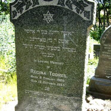 TODRES Regina 1908-1933