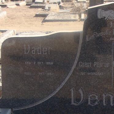 VENTER Coert Petrus 1868-1957 &amp; Cornelia Christina Adriana STEENEKAMP 1873-1949