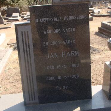 VENTER Jan Harm 1900-1980