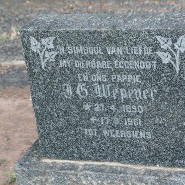 WEPENER J.G. 1890-1961