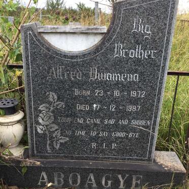 ABOAGYE Alfred Dwamena 1972-1987