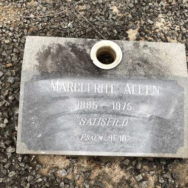 ALLEN Marguerite 1885-1975