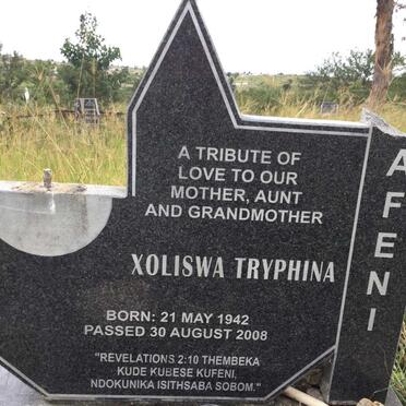 AFENI Xoliswa Tryphina 1942-2008