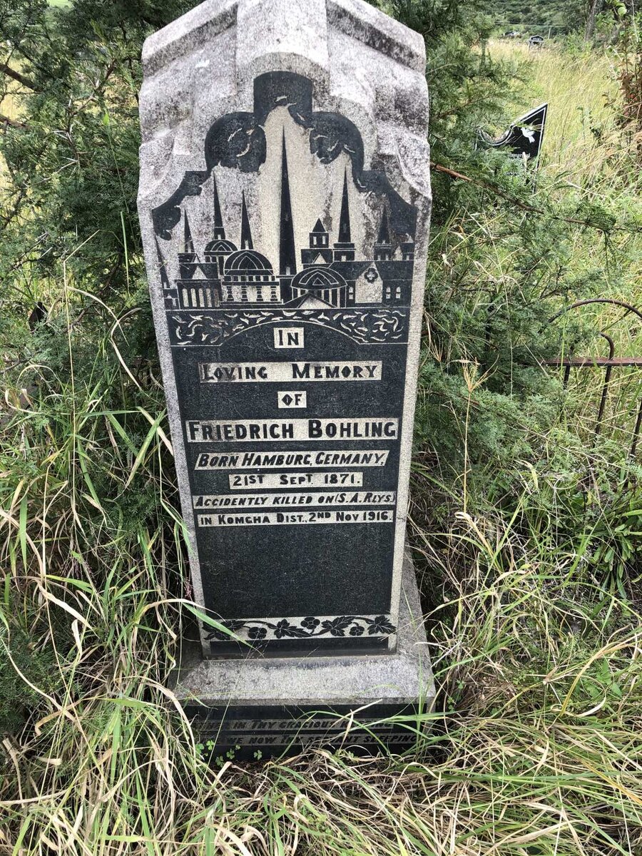 BOHLING Friedrich 1871-1916