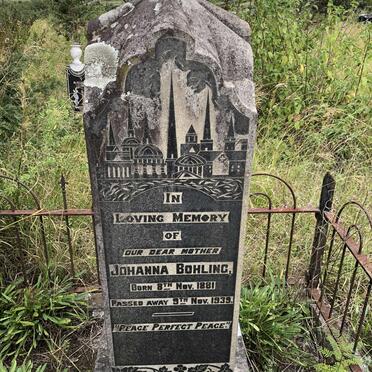 BOHLING Johanna 1881-1939