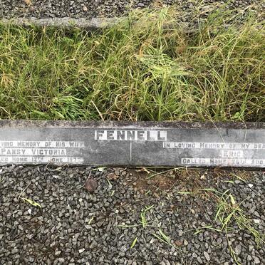 FENNELL Eric -1952 &amp; Pansy Victoria -1972