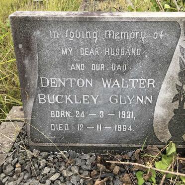 GLYNN Denton Walter Buckley 1931-1964