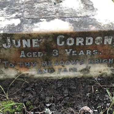 GORDON June