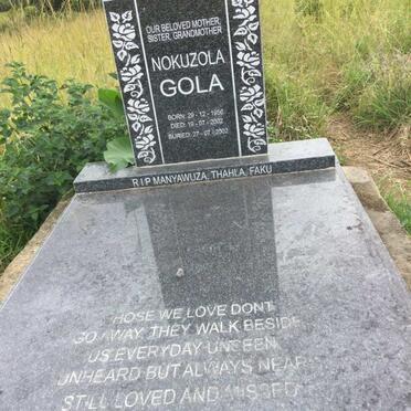 GOLA Nokuzola 1956-2002