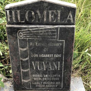 HLOMELA Vuyani 1978-2000