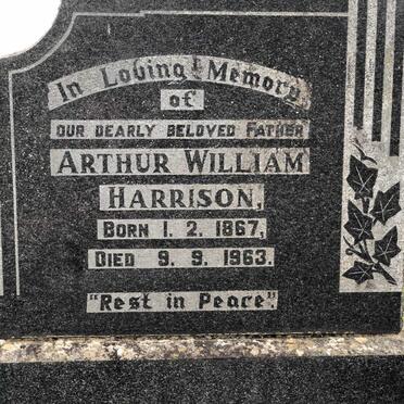 HARRISON Arthur William 1867-1963