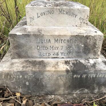 MITCHELL Julia -1899