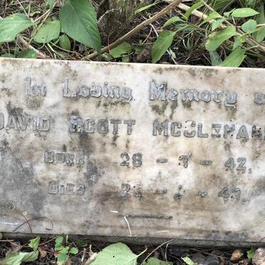 MCCLENAGHAN David Scott 1942-1943