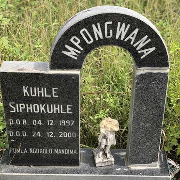 MPONGWANA Kuhle Siphokuhle 1997-2000