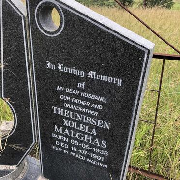 MALGHAS Theunissen Xolela 1938-1991