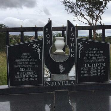 NJIYELA Turpin 1921-2009 :: NJIYELA Neville Winterburg 1959-2006