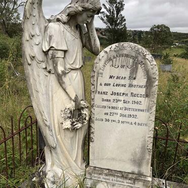 ROEDER Franz Joseph 1902-1932