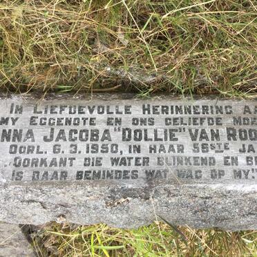 ROOYEN Anna Jacoba, van -1950