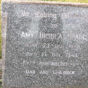 SPARG Amy Ursula 1896-1949