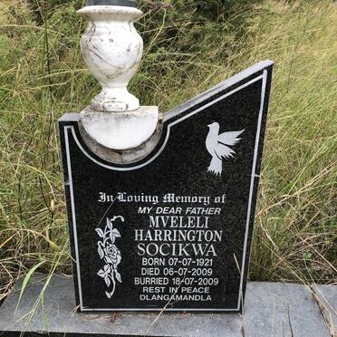 SOCIKWA Mveleli Harrington 1921-2009