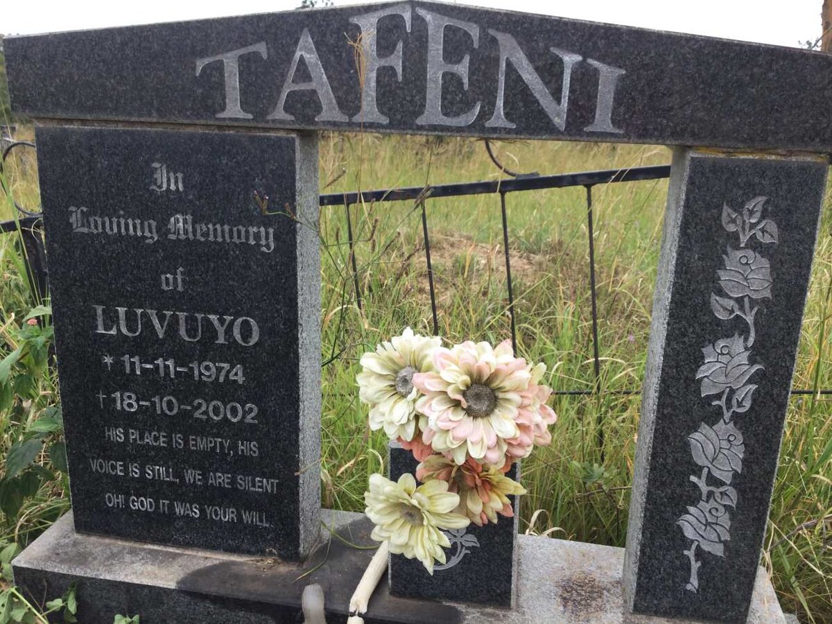 TAFENI Luvuyo 1974-2002