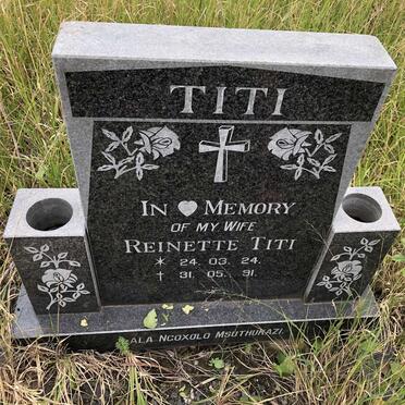TITI Reinette 1924-1991