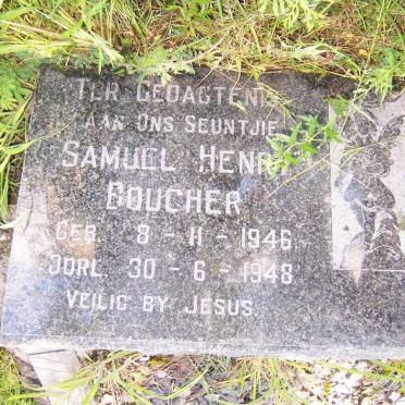 BOUCHER Samuel Henry 1946-1948