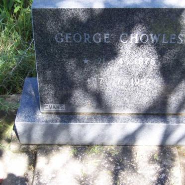 CHOWLES George 1876-1957