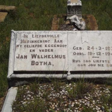 BOTHA Jan Welhelmus 1877-1940