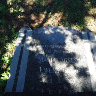 EWERS Maria Agnes 1897-1984