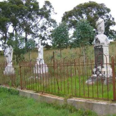 Eastern Cape, CATHCART district, Old Thomas River, Hobbs family cemetery