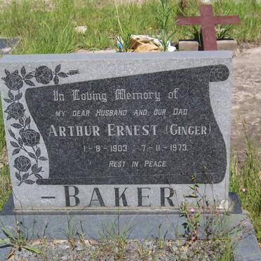 BAKER Arthur Ernest 1903-1973
