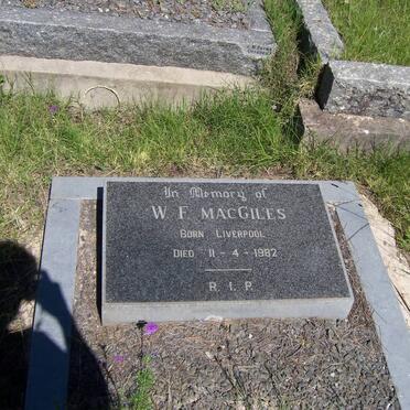 MacGILES W.F. -1982